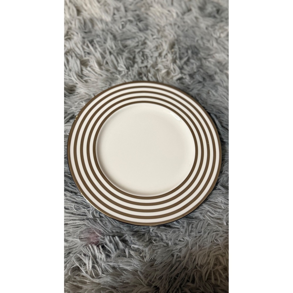 Lenox Pearl Beads 9.25" Accent Luncheon Plate Fine Bone China Made USA